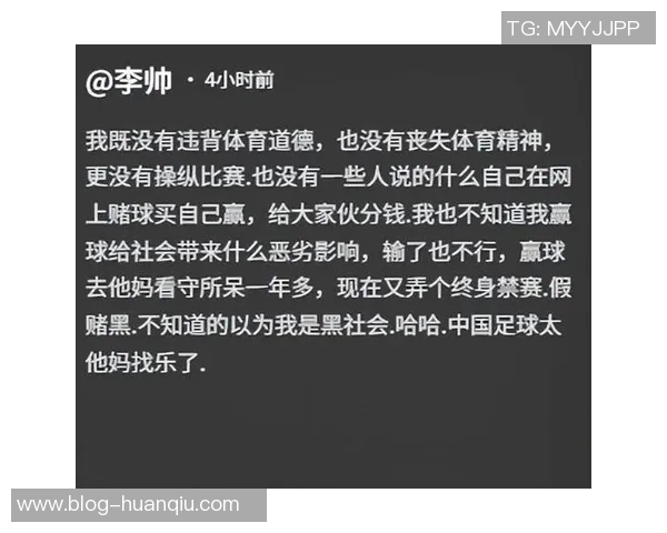 张浩澄清李帅言论称全力以赴踢球并无踢假球指示